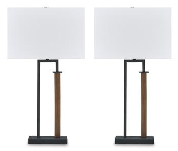 Voslen Table Lamp (Set of 2) - MR ZEE FURNITURE