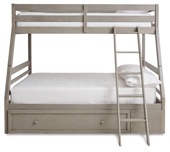 Lettner Youth Bunk Bed with 1 Large Storage Drawer - MR ZEE FURNITURE