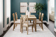 Sanbriar Dining Table and Chairs (Set of 7) - MR ZEE FURNITURE