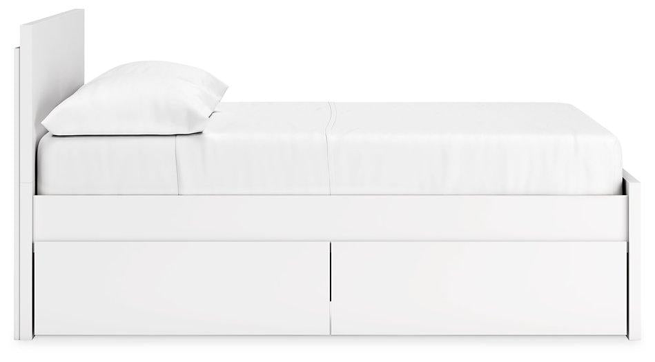 Onita Panel Bed with 1 Side Storage - MR ZEE FURNITURE