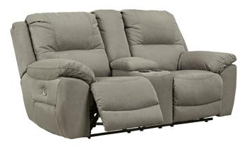 Next-Gen Gaucho Power Reclining Loveseat with Console - MR ZEE FURNITURE