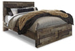 Derekson Bed with 2 Storage Drawers - MR ZEE FURNITURE