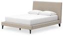 Cielden Upholstered Bed with Roll Slats - MR ZEE FURNITURE