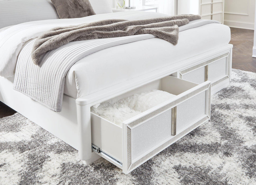 Chalanna Upholstered Storage Bed - MR ZEE FURNITURE