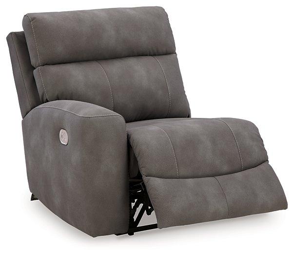 Next-Gen DuraPella Power Reclining Sectional Loveseat with Console - MR ZEE FURNITURE