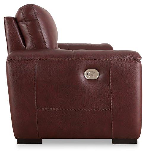 Alessandro Power Reclining Loveseat with Console - MR ZEE FURNITURE