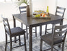 Bridson Counter Height Dining Table and Bar Stools (Set of 5) - MR ZEE FURNITURE