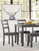 Bridson Dining Table and Chairs with Bench (Set of 6) - MR ZEE FURNITURE