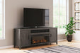 Montillan 84" TV Stand with Electric Fireplace - MR ZEE FURNITURE