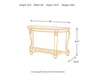 Norcastle Sofa/Console Table - MR ZEE FURNITURE