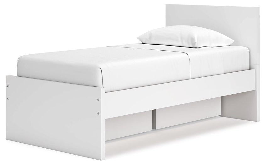 Onita Panel Bed with 1 Side Storage - MR ZEE FURNITURE