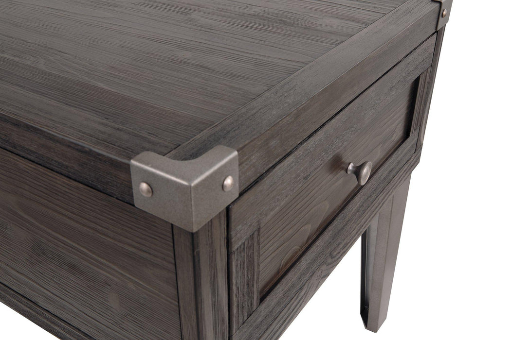 Todoe End Table with USB Ports & Outlets - MR ZEE FURNITURE