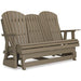 Hyland wave Outdoor Glider Loveseat - MR ZEE FURNITURE