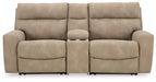 Next-Gen DuraPella Power Reclining Sectional Loveseat with Console - MR ZEE FURNITURE