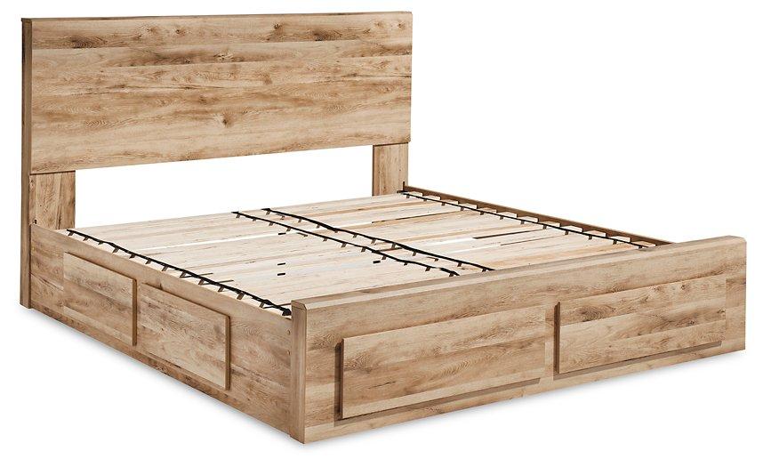 Hyanna Panel Storage Bed with 2 Under Bed Storage Drawer - MR ZEE FURNITURE