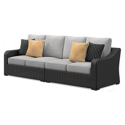 Beachcroft 2-Piece Outdoor Loveseat with Cushion - MR ZEE FURNITURE