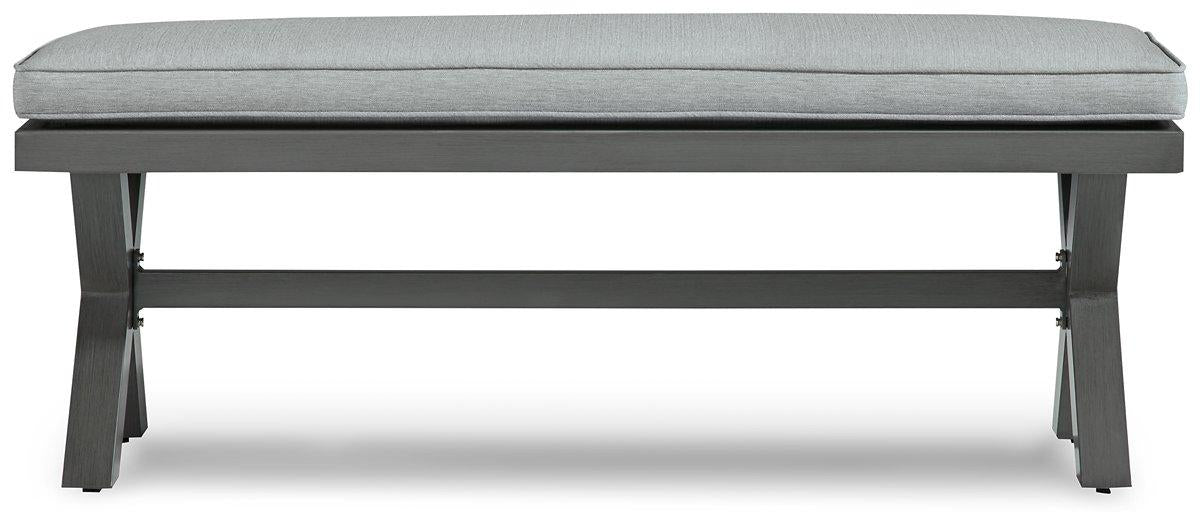 Elite Park Outdoor Bench with Cushion - MR ZEE FURNITURE