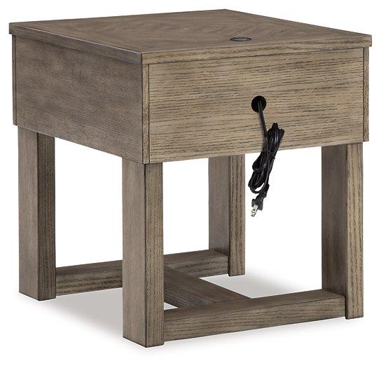 Loyaska End Table - MR ZEE FURNITURE