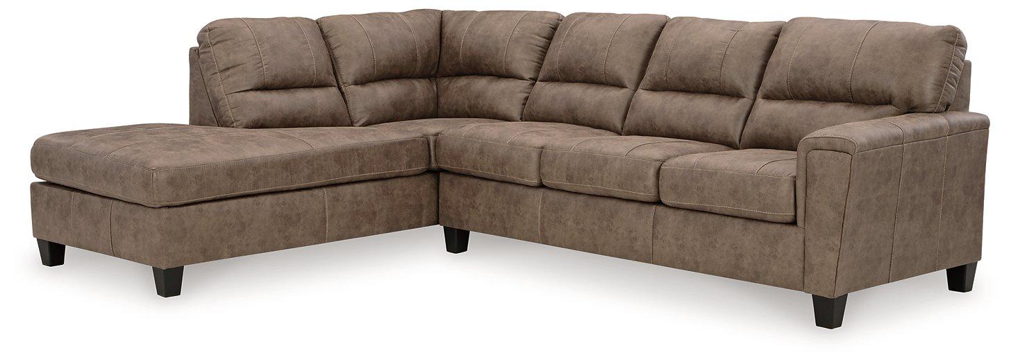 Navi 2-Piece Sectional Sofa Chaise - MR ZEE FURNITURE