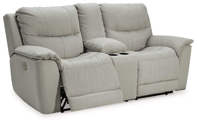 Next-Gen Gaucho Power Reclining Loveseat with Console - MR ZEE FURNITURE