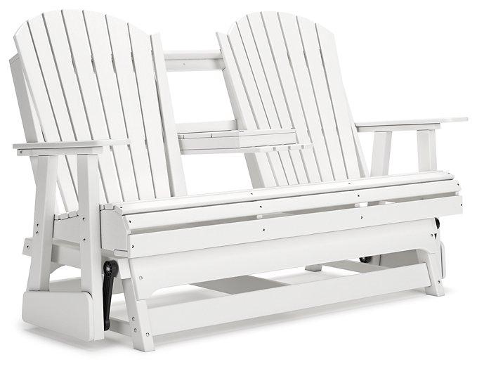 Hyland wave Outdoor Glider Loveseat - MR ZEE FURNITURE