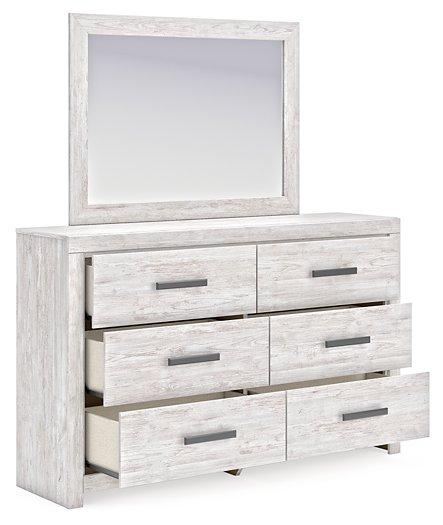 Cayboni Dresser and Mirror - MR ZEE FURNITURE