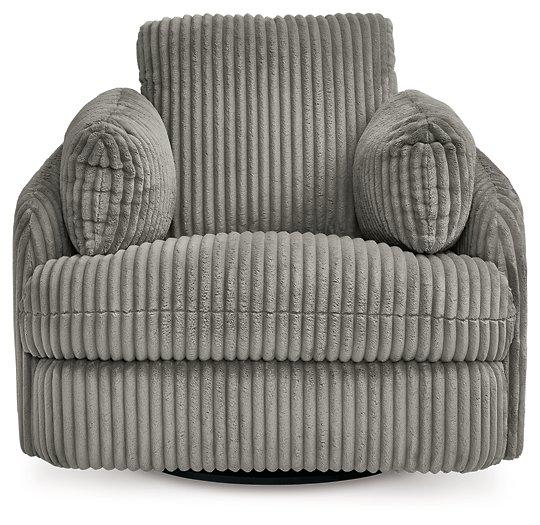 Tie-Breaker Swivel Glider Recliner - MR ZEE FURNITURE