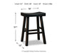 Glosco Pub Height Bar Stool - MR ZEE FURNITURE