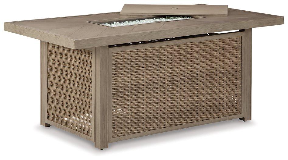 Beachcroft Outdoor Fire Pit Table - MR ZEE FURNITURE