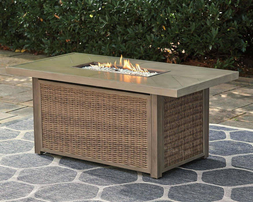 Beachcroft Outdoor Fire Pit Table - MR ZEE FURNITURE