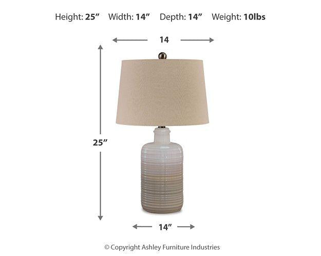 Marnina Table Lamp (Set of 2) - MR ZEE FURNITURE