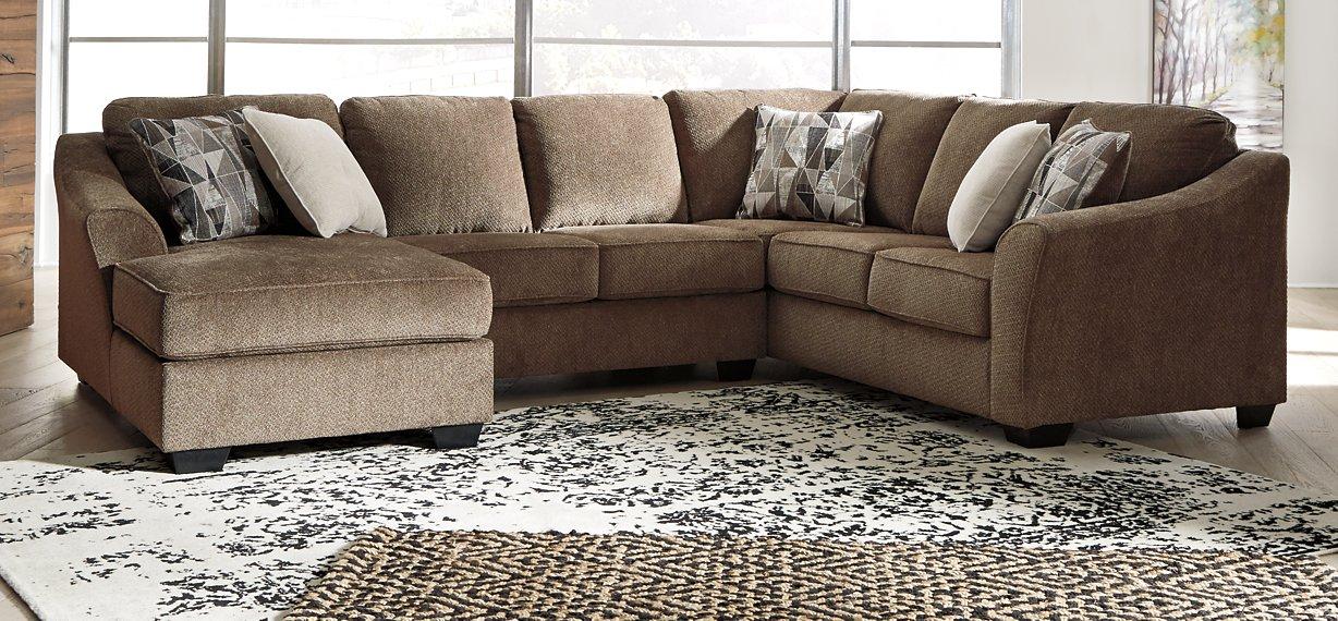 Graftin 3-Piece Sectional with Chaise - MR ZEE FURNITURE