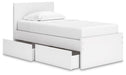 Onita Panel Bed with 1 Side Storage - MR ZEE FURNITURE