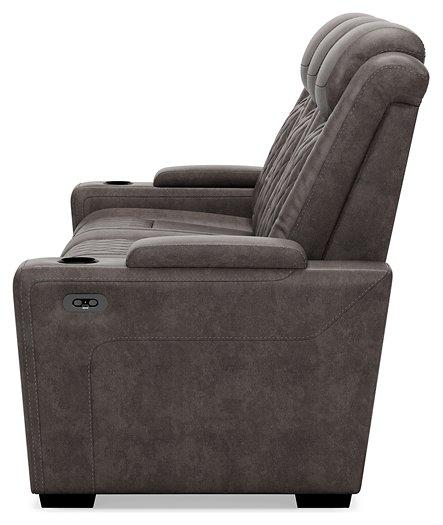 HyllMont Power Reclining Sofa - MR ZEE FURNITURE