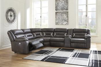 Kincord Power Reclining Sectional - MR ZEE FURNITURE