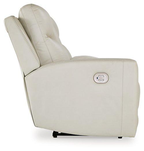 Mindanao Power Reclining Loveseat with Console - MR ZEE FURNITURE