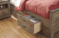 Trinell Bed with 2 Storage Drawers - MR ZEE FURNITURE