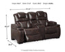 Warnerton Power Reclining Loveseat with Console - MR ZEE FURNITURE