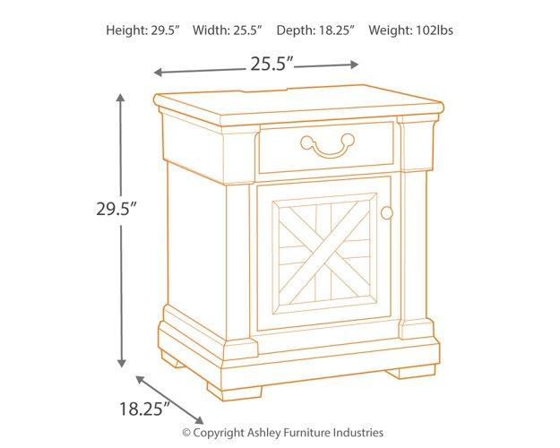 Bolanburg Nightstand - MR ZEE FURNITURE