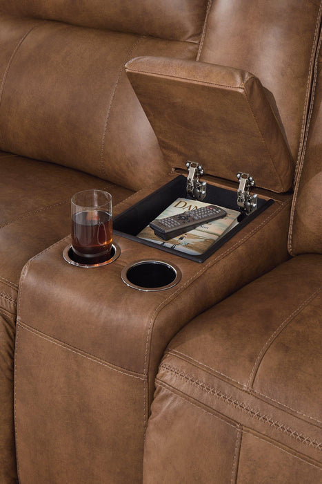 Game Plan Power Reclining Loveseat - MR ZEE FURNITURE