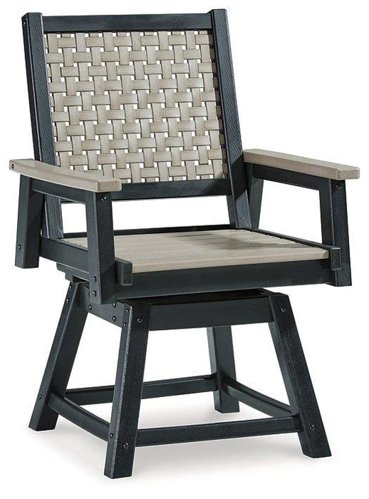 Mount Valley Swivel Chair (Set of 2) - MR ZEE FURNITURE