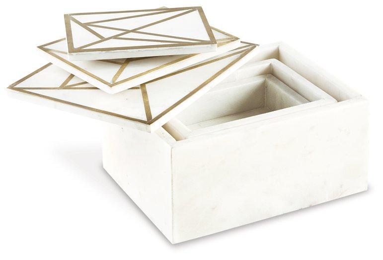 Ackley Box (Set of 3) - MR ZEE FURNITURE