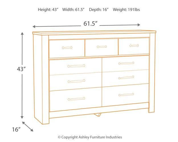 Bellaby Dresser - MR ZEE FURNITURE