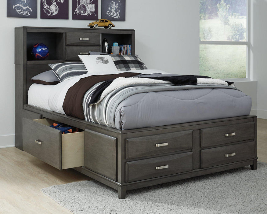 Caitbrook Storage Bed with 7 Drawers - MR ZEE FURNITURE