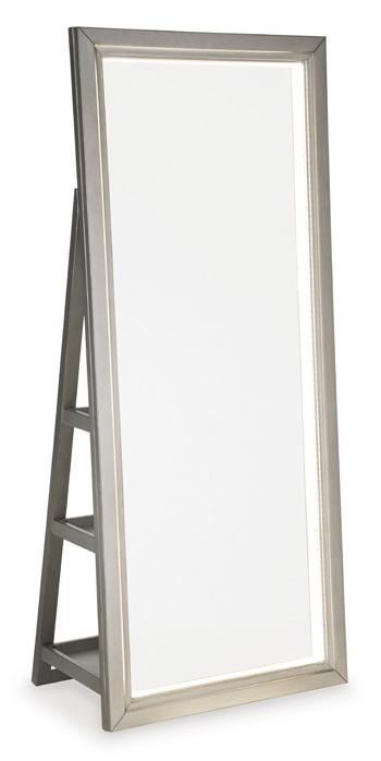 Evesen Floor Standing Mirror with Storage - MR ZEE FURNITURE