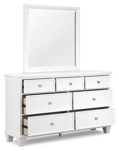 Fortman Dresser and Mirror - MR ZEE FURNITURE