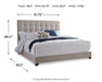 Dolante Upholstered Bed - MR ZEE FURNITURE