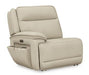 Double Deal Power Reclining Loveseat Sectional - MR ZEE FURNITURE