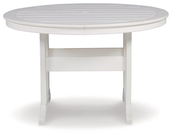 Crescent Luxe Outdoor Dining Table - MR ZEE FURNITURE