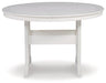 Crescent Luxe Outdoor Dining Table - MR ZEE FURNITURE